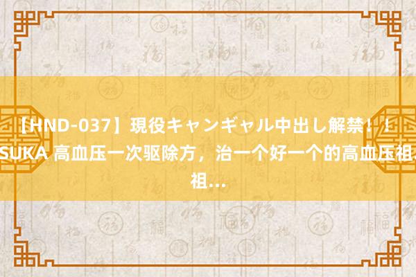 【HND-037】現役キャンギャル中出し解禁!! ASUKA 高血压一次驱除方,治一个好一个的高血压祖...