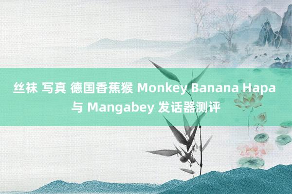 丝袜 写真 德国香蕉猴 Monkey Banana Hapa 与 Mangabey 发话器测评